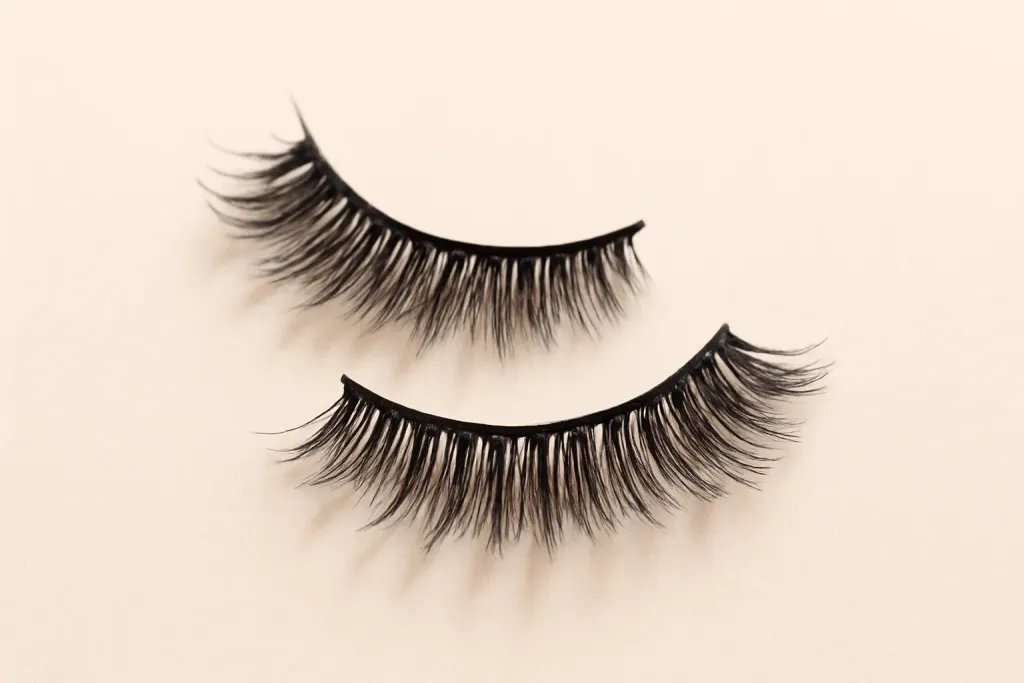 Detail photograph related to bottom false lashes