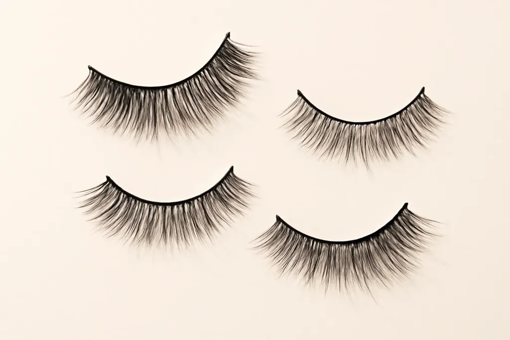 Detail photograph related to cluster lash styles by eye shape