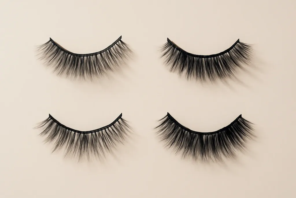 Editorial photograph related to cluster lash styles by eye shape