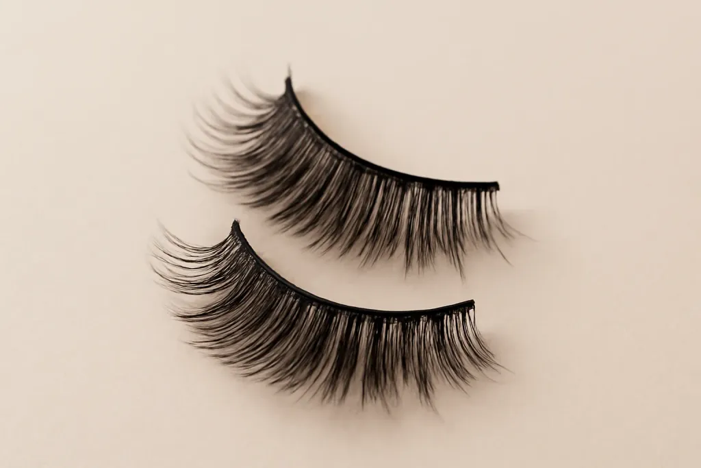 Detail photograph related to strip lashes for hooded eyes